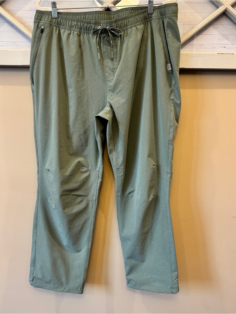 LL Bean Multisport Pants green  Mens XL X-Large Straight‎ Leg Hiking fishing